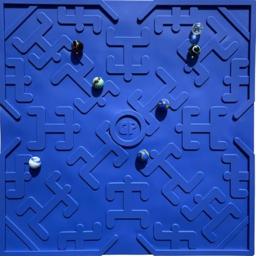 Game Plak' Jeux de Billes Tiki Bleue