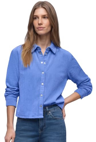 Street One Cordhemdbluse Bonnet Blue 44