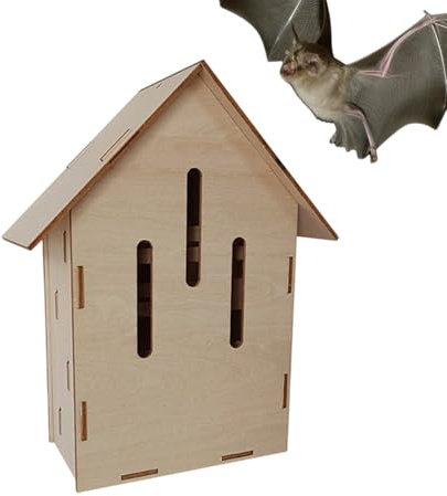 Abri À Chauves-Souris Pour Jardin Habitat Animal Extérieur en Bois