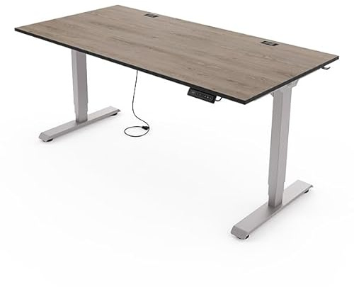 Yaasa Desk Essential 120x80cm, Schreibtisch höhenverstellbar für Homeoffice