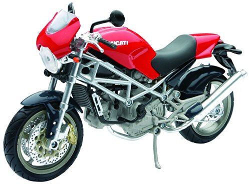 NewRay Modellbau Motorrad-Modellbausatz, mittelgroß, Acrylfarbe, Kunststoff, Metall, Erwachsen, Motorrad, nicht zusammenklappbar