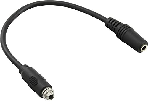 InLine 99303I Audio Adapterkabel zum Einbau 1x mit Gewinde, 3,5mm Stereo Buchse/Buchse, 0,2m