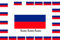 Sortiment 15 Aufkleber Vinyl Sticker flag Flagge russie-russia-russia