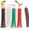 ScrapCooking - 4 Stylos Choco Noël - Marron, Blanc, Vert & Rouge - Crayons Alimentaires Pâtisserie - Colorants Décoratifs Comestibles - Écrire & Dessiner sur Desserts, Gâteaux & Biscuits - 7060