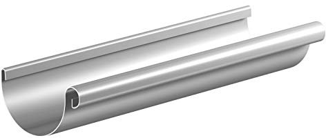 Trobak Dachrinne Aluminium Natur NW 150mm (333er) Länge 2 Meter