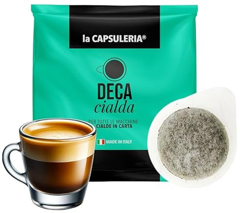 DECAF - decaffeinated (100 Paper Pods) ESE 44mm System - (La Capsuleria)
