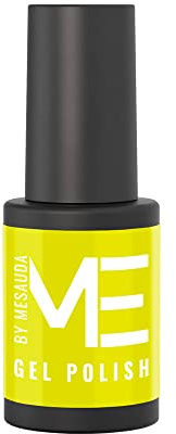 Me by Mesauda Emaille Semipermanent Gelb Farbe - 254 Hula Hoop- Finish Poliert - Easy On Technologie - easy off - Vegan und Cruelty free - 4,5ml