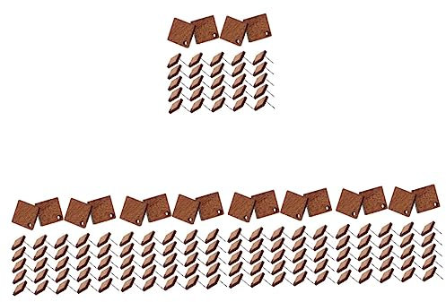 COHEALI Lot De 5 Clous Doreilles En Bois Pour Décoration Doreilles 30 Pièces X 5