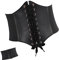 Ceinture Corset Femme Elastique Ceinture Corset à Lacets Ceintures Corset Rétro Large pour Pardessus Robe FêTe Jupe Tenue Quotidienne
