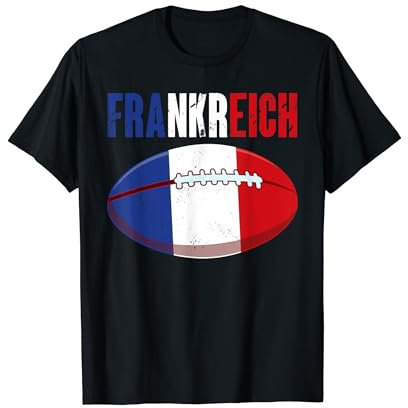 Rugby Spieler Lustiges Sport Frankreich Rugby T-Shirt