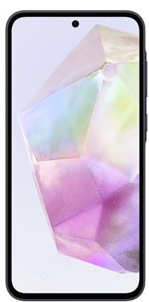 Samsung Galaxy A35 5G,Clear Cover inclusa, Smartphone Android 14, Display FHD+ Super AMOLED 6.6”, 6GB RAM e 128GB di memoria interna espandibile, Batteria 5.000 mAh, Awesome Navy [Versione Italiana]