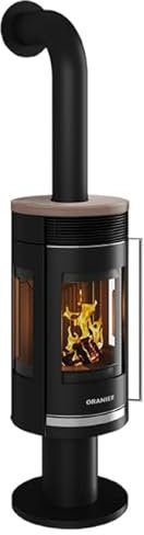 Oranier | Kaminofen | Rota Twist | 5,5 kW | Schwarz, Top Grappa