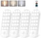 Motion Sensor Lights Indoor with Remote Control,4 Pack USB Rechargeable LED Night Light with 3 Modes Stick on Lights,Stepless Dimmable with 3 Light Color Cupboard Lights for Wardrobes,Stairs,Bedroom