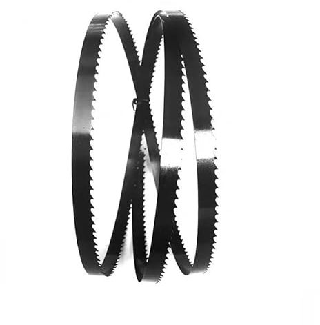 2pcs Bandsaw Blade, 59 1/2 X 1/4 Inch Portable Bandsaw Blade, 6TPI Bandsaw Blades Fit For 3959 BA3959 3959T BS100 (28-150)