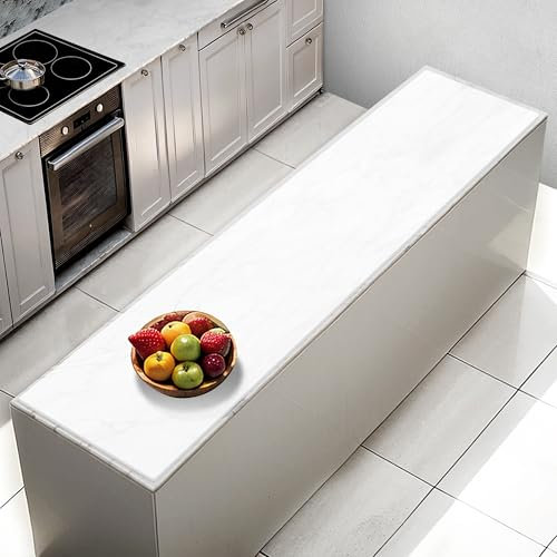 AECHY Grand tapis en silicone - 200 x 50 x 0,2 cm - Multi-usages - Résistant à la chaleur - 2 mm d'épaisseur - Tapis de comptoir de cuisine - Imperméable et antidérapant - Transparent