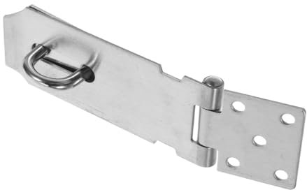 HOMSFOU Heavy Duty Scheunentor Verriegelung Riegel Edelstahl Haspe Für Schuppen Tore