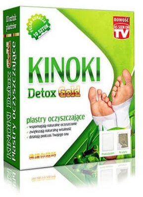 Cleansing Patches KINOKI Detox Gold 10 PCS AURA HERBALS