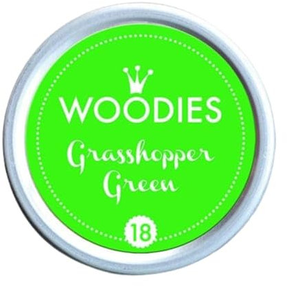COLOP Woodies Stempelkissen Grasshopper Green (18)