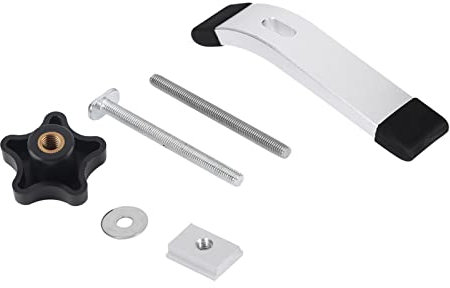 T-Track di morsetti a T in metallo a azione rapida Hold Down Clamp Set Strumento di lavorazione del legno 8mm filettatura