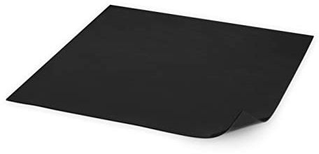 MATNIKS Silikon-Gummiplatte, 30.5x30.5 cmx1/16, schwarz, Duro A65, hohe Temperaturen, robuste Dichtungen, DIY-Stützpads, Nivellierdichtung, Stoßstangen, Schutzabdeckungen, rutschfest, kein Auslaufen