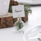 Ginger Ray Rustic Christmas Bauble Place Card Let It Snow