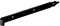 DMX - Ladenband - Torband 400x30x3,0 mm - Rolle Ø 10 - Scharniere Schwerlast - Ladenbänder - Scharniere für Gartentor Holz Tore - Türscharniere - Türband Schwarz ZP 1 Stück