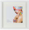 IDEAL TREND 3D Objektrahmen Holz Bilderrahmen quadratisch Wanddeko Collage Poster Fot Rahmen: Farbe: Weiß | Format: 40x40