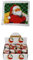 Annastore 36 x Magisches Handtuch mit Nikolausmotiv 30 x 30 cm Baumwolle Gästehandtücher Magic Handtuch kleine Handtücher für Kinder