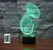 SUPERRUIDALONG 3D Instrument Saxophon Fernbedienung 16 Farben Nachtlichter Illusion Acryl LED Tisch Nachttisch Lampe Kinder Schlafzimmer Schreibtisch Dekor Geburtstag Geschenke Spielzeug für Kinder