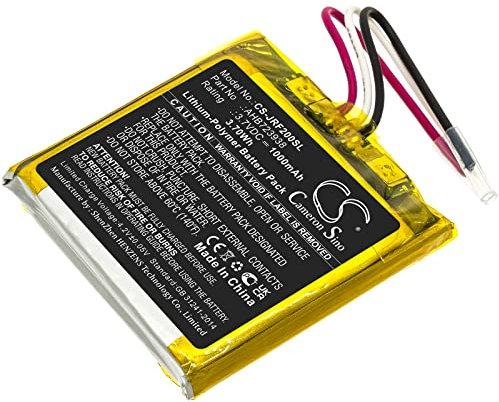 1000 mAh / 3.70 Wh replacement battery, battery compatible with Jabra HFS200, Solemate speaker battery