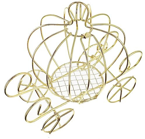 BESPORTBLE Kreative Metall-süßigkeitenbox Form Kürbis-Kutsche Hochzeits-Dekoration Für Partys Shower Und Halloween-feiern Gastgeschenke Für Besondere Anlässe