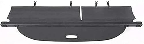 BUCROS Auto Einziehbarer Kofferraumabdeckung für VW T-ROC 2018 2019, Cargo Schutz Cover Rollo Trennwand Security Privatsphäre, Autozubehör,Black