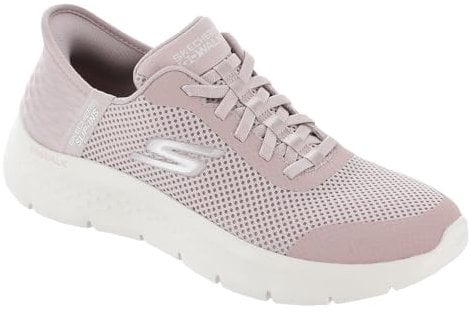 Skechers, Go Walk Flex Grand Entry Donna, Mauve Textile Trim, 39 EU