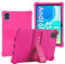 YHFZR Custodia Cover per Teclast M50 Pro/M50HD/M50, Ultra Leggero Protettiva Cover in Silicone con Supporto per Bambini per Teclast M50 Pro/M50HD/M50 10 Pollici, Rose