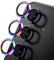 WSKEN for Samsung Galaxy A55 Camera Lens Protector Case Cover, Anti Scratch HD Tempered Metal Glass Camera Screen Protector Shockproof Film for Galaxy A55 5G 2024 Accessories, Colorful
