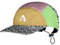 P.A.C. Unisex Pac Nefun Run Cap Laufbekleidung Cap Multicolored AOP - Caramel