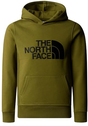 The North Face Drew Peak P/O Hooded Sweatshirt Forest Olive 10 Years