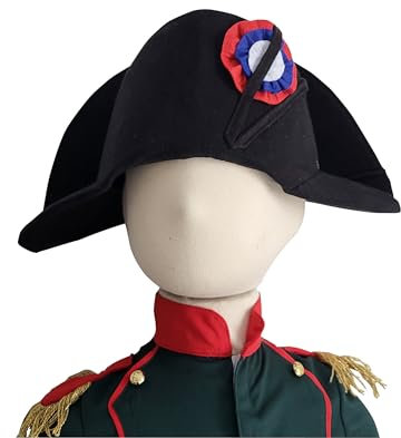 Pouce et Compagnie Napoleon-Hut aus Wildlederimitat, Polyester, Spielzeug-Standard