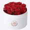Dekun12 Rose Eternali Rosa Eterna nella Scatola 12 Regali di Rosa Eternizzata Regali per lei Regali Romantici Regali per Amici Regali per la Festa della Mamma Compleanno (Cassetta Bianca e Rose Rosse)