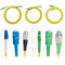 10pcs LC-Faser-Jumper LC-SC-ST-FC UPC SM Patchcord 1M 5M 10M Simplex Quadrat zu Runde Verlängerungskabel FTTH Optik(70m 1pc,LCA-LC)