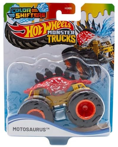 Mattel Hot Wheels Color Shifters Monster Trucks 1:64 Motosaurus JCH01
