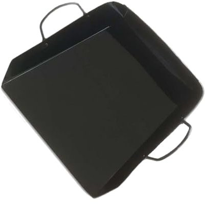 Gralara Recogedor de residuos manual, herramienta para limpieza de patio, metal resistente, uso en