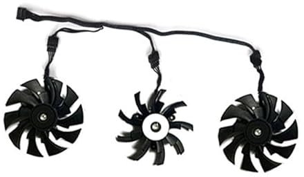 BDAKQJV Carte Graphique Ventilateur de Refroidissement de Remplacement PLD10015B12H 95mm, Compatible avec Carte Graphique RTX 2060 2070 2080 Ti Super 8G(ABC 1LOT)
