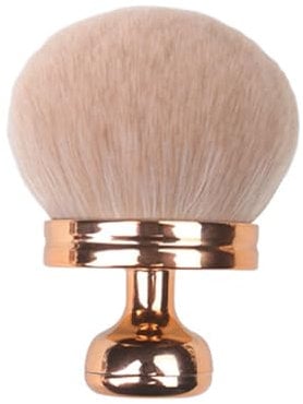 Body Makeup Brush, Extra Large Oval Foundation Applicator, Rose Gold with Drawstring Bag Wide Foundation Oval With Drawstring Bag Gol Sponge