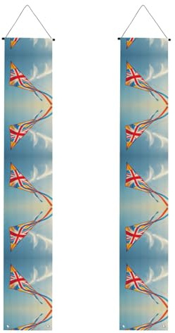 Flag Kite Printed Porch Banners, Hangable Decorative Banners, Suitable for Parties, Indoor and Outdoor Multi-Scene Decoration