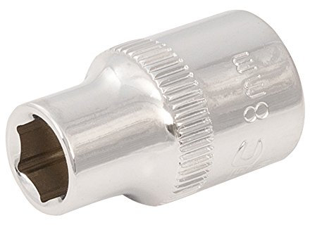Silverline 902942 Socket 3/8 Drive 6pt Metric 8 mm