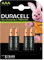 Duracell 0394203822 - Pilas recargables StayCharge AAA (pack de 4 pilas), 900mAh