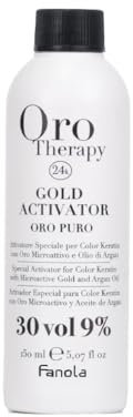 Fanola Oro Therapy Gold Activator Oro Puro 9 %, 150 ml