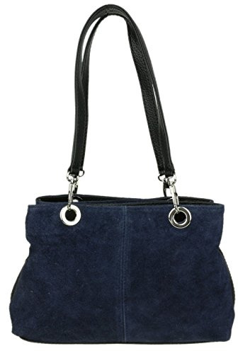 Girly Handbags Womens Italian Suede Leather Shoulder Bag Hobo Tote Handbag For Women Small