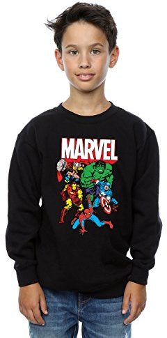 Marvel Boys Hero Group Sweatshirt